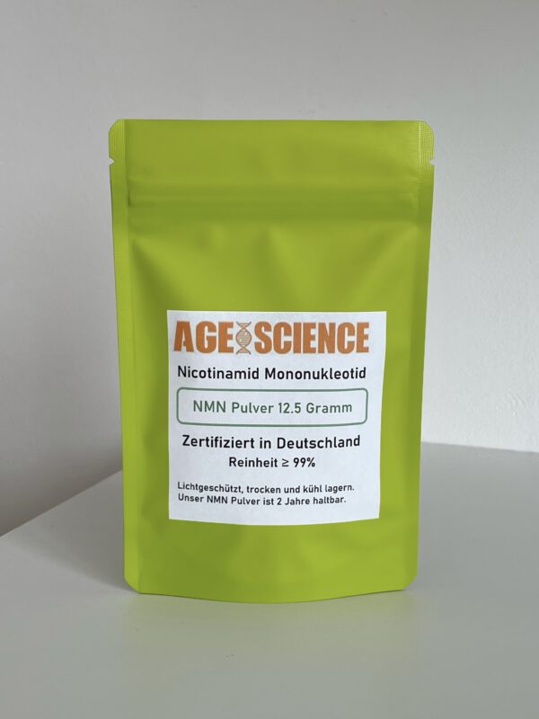 NMN powder 12,5 grams Age-Science Sale Germany Nicotinamide Mononucleotide